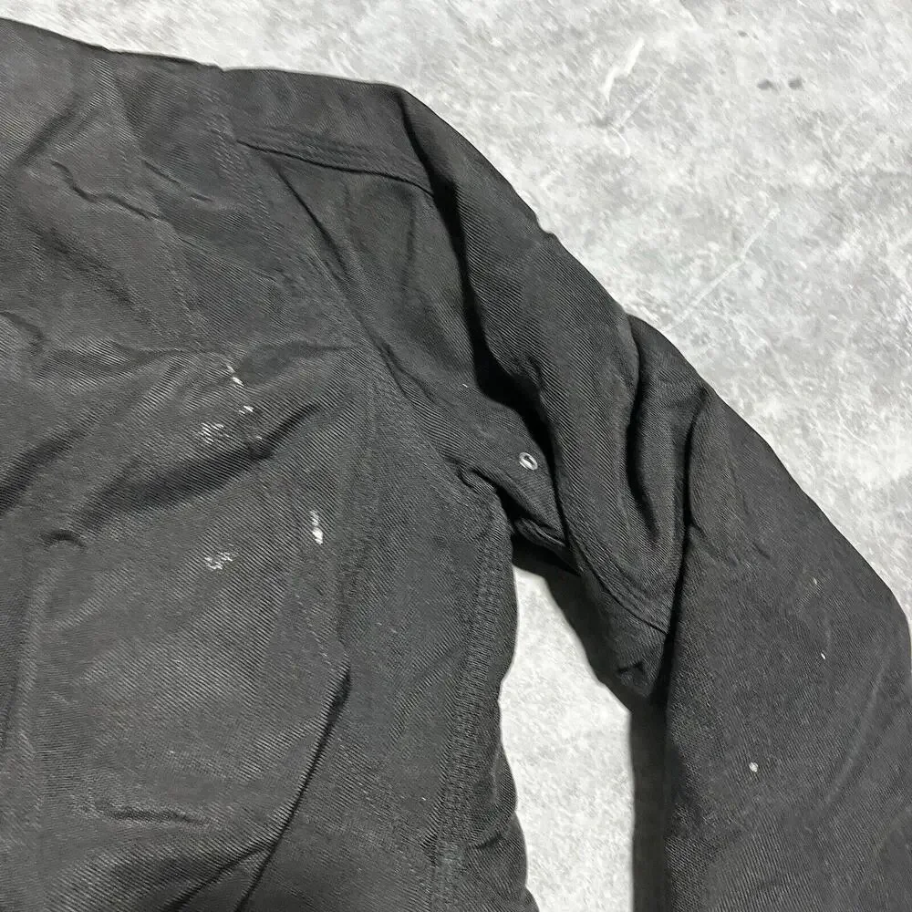 Vintage Carhartt Chore Black Jacket Size XL Union Made - Picture 7 of 7